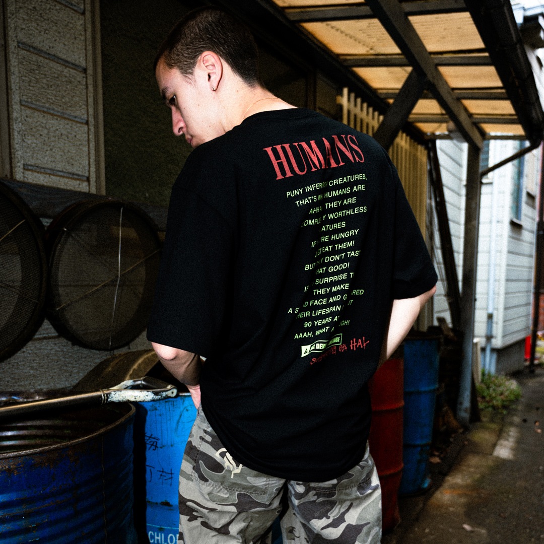 ドロヘドロ 人間どもよTシャツ | 特集から探す,ドロヘドロ | ナタリー