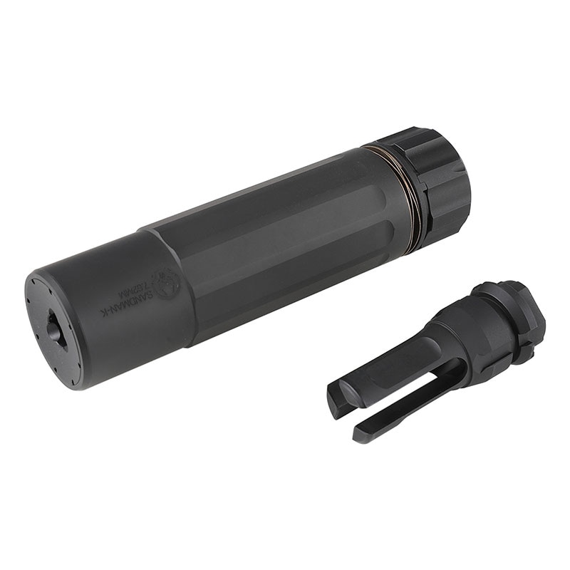 Airsoft Monster DEAD AIR SANDMANタイプサイレンサー (セラコート仕様