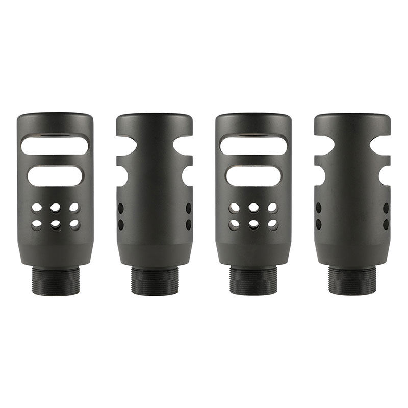 ZC LEOPARD M200アルミマズルブレーキ (24mm正ネジ) | エアガンパーツ