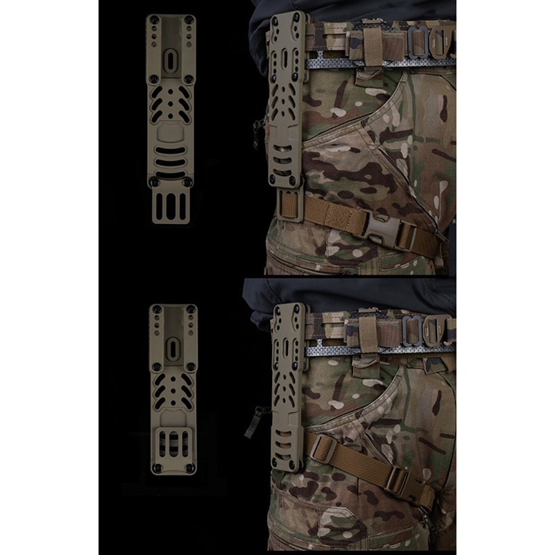 TNC RHPタイプ ホルスターアダプタ コヨーテブラウン レプリカ