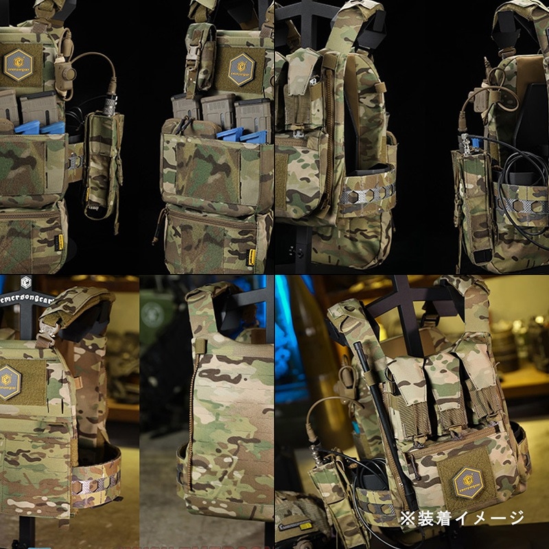 EMERSON FCスタイル FCPC V5 プレートキャリア RG | サバゲー装備品