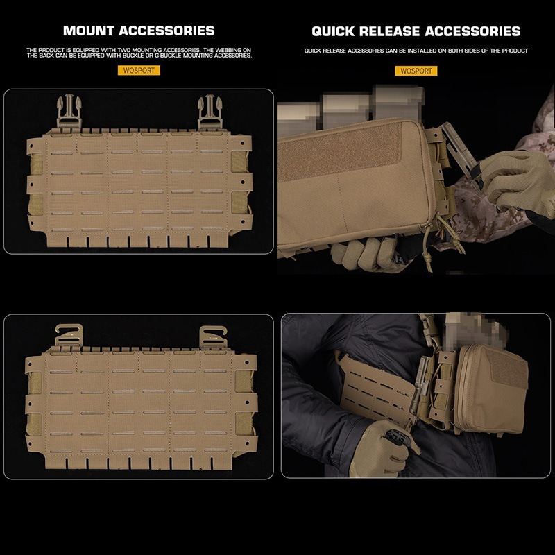 WoSporT SCスタイル ARC プラカード V3 RG | サバゲー装備品,ポーチ