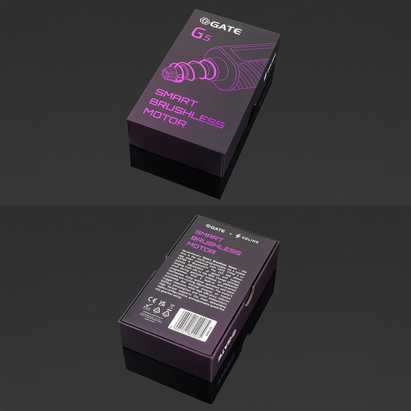 GATE G5 スマートブラシレスモーターロング軸 電動ガン用モーター