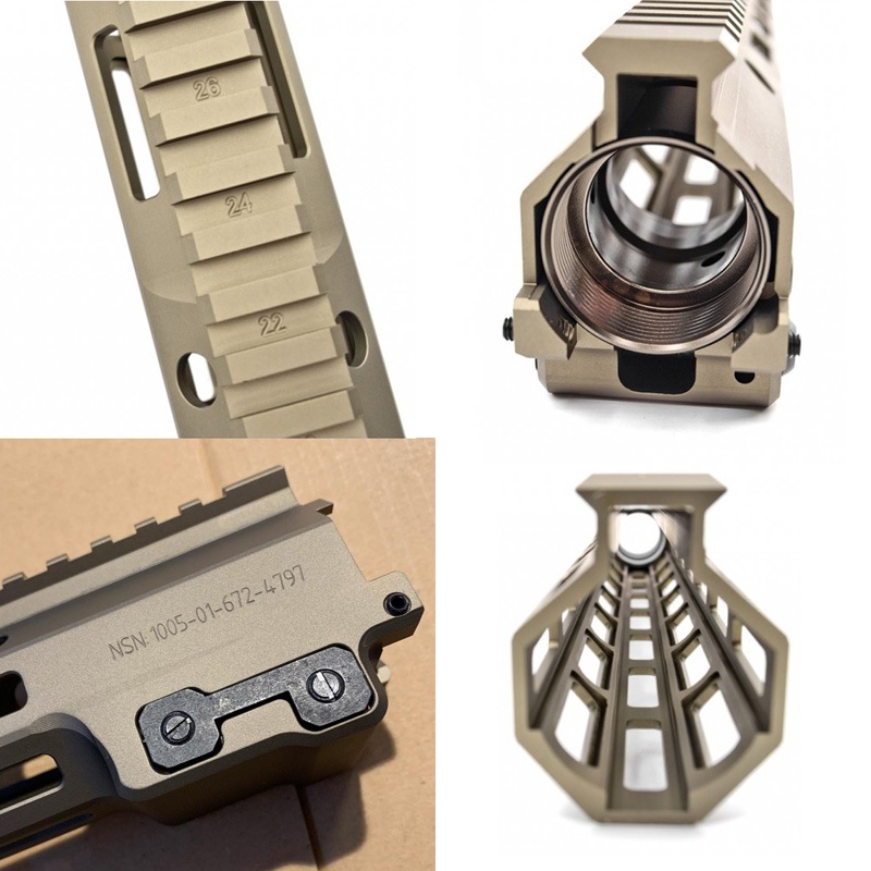 C&C Tac Geissele SMR MK16タイプ M-LOK 13.5inchハンドガード ロール