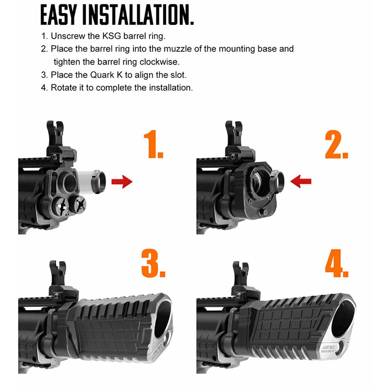 ACETECH Quark K レインボートレーサーユニット (東京マルイ KSG対応