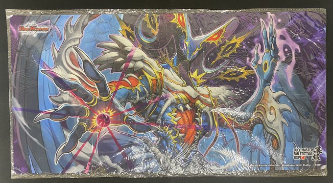 ファンフェス限定 悪夢神 バロム・ナイトメア プレイマット・スリーブ