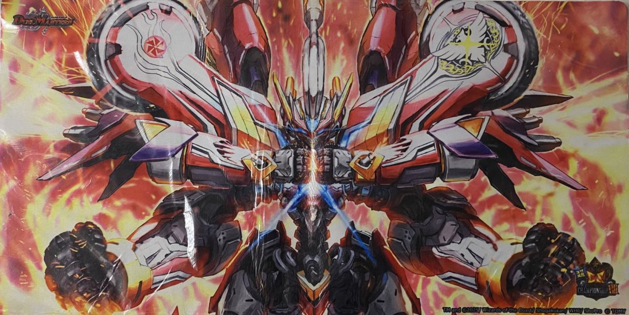 超CS Ⅷ特製ラバーマット レッドゾーンF プレイマット スリーブ 24時間