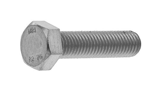 A2－70六角ボルト（全（NBI 《ｽﾃﾝﾚｽ(303､304､XM7等)/生地