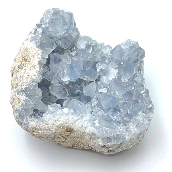 セレスタイト原石 クラスター 約512g 店舗同時販売品 | ☆名前から探す