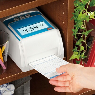 MAX＜マックス＞ タイムレコーダー 2回打刻・日毎集計対応モデル