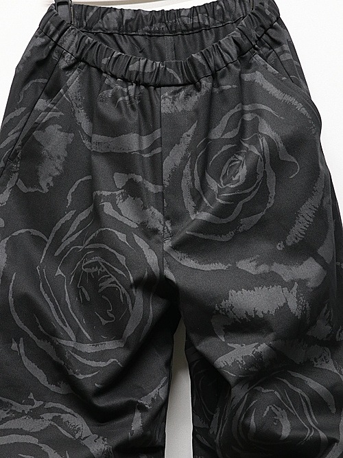 や*ぬ様 lad musician 24SS ワイドパンツ 黒 size44 や*ぬ様 lad