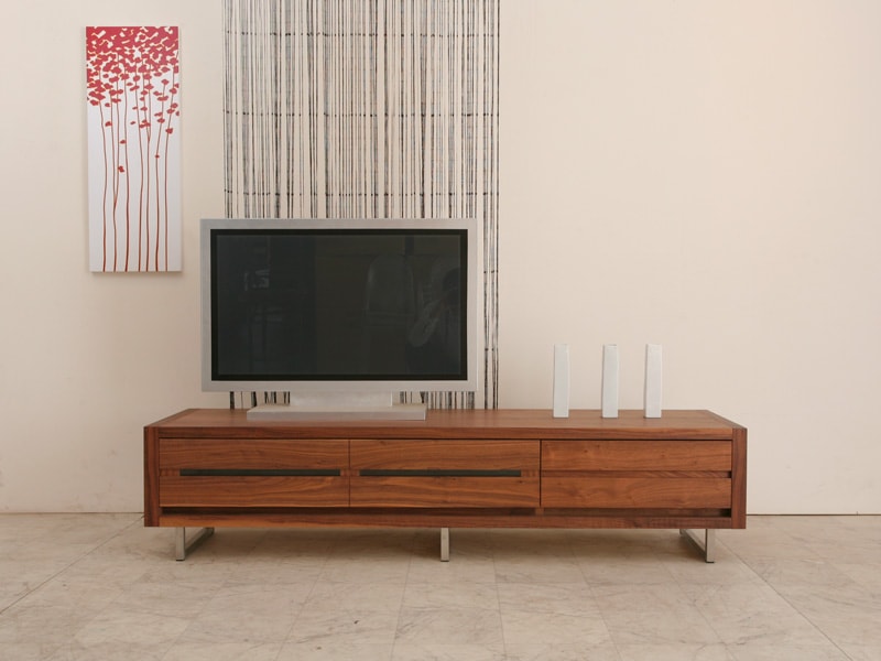 木製テレビボード スラットデザイン バルスTokyo 木製テレビボード