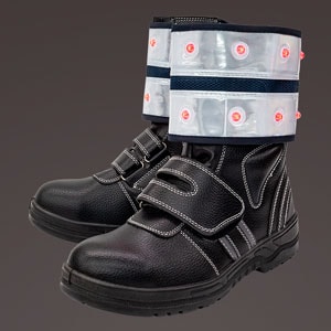 LED反射脚絆（2枚1組）｜株式会社岡潮