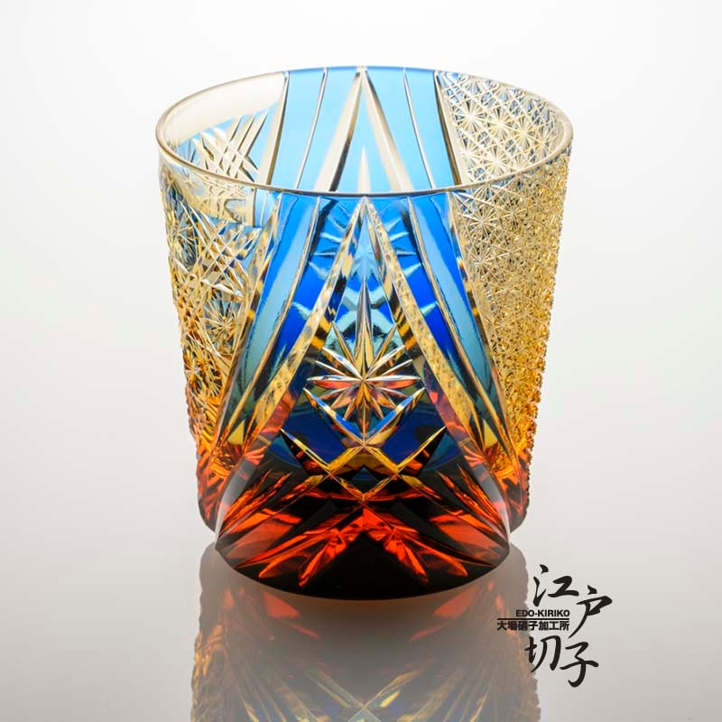 切子グラス 五個 大正ガラス 切子グラス 五個 大正ガラス 切子グラス