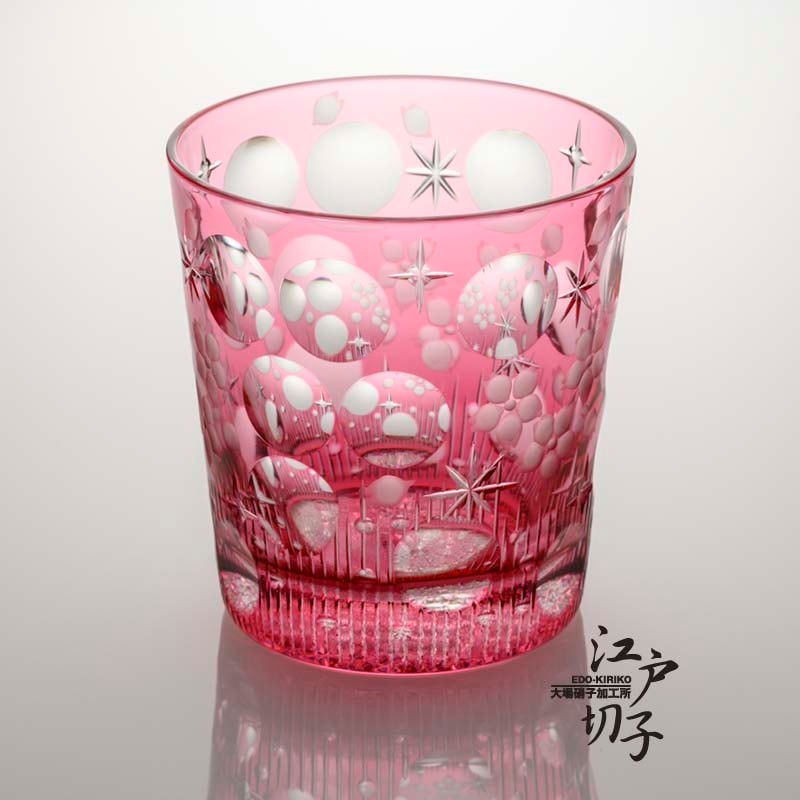 万華鏡廣田硝子 切子の万華鏡 星花 花火 水平線 江戸切子 京都 ぎん