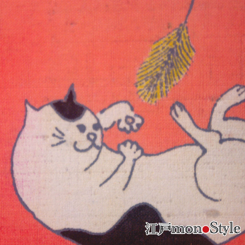 3匹の猫の絵 題名(百楽笑楽) 3匹の猫の絵 題名(百楽笑楽)