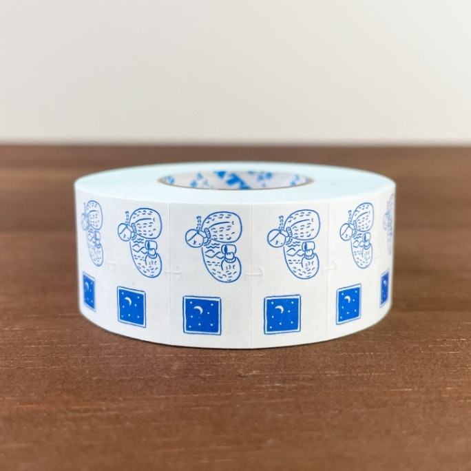 ラベラーシール マールちゃん 珈琲 青 | その他文具,ラベラーシール