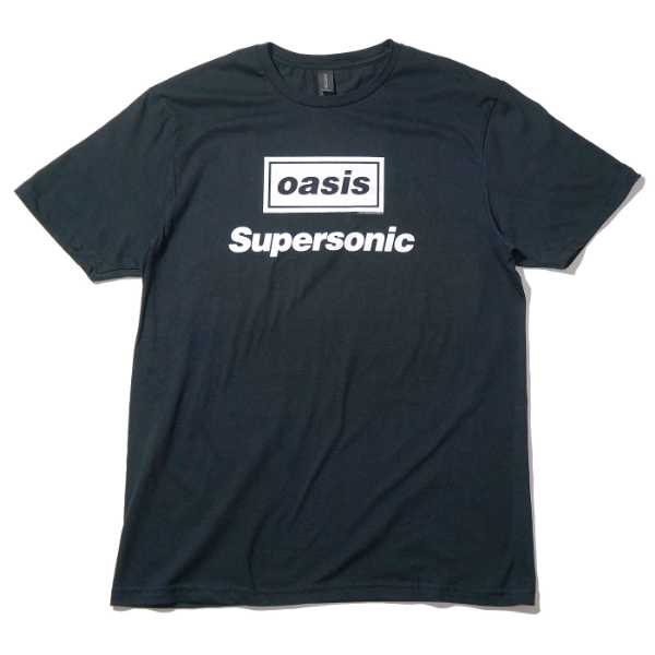 Oasis スーパソニック Tシャツ ホワイト SUPERSONIC T-shirt《White