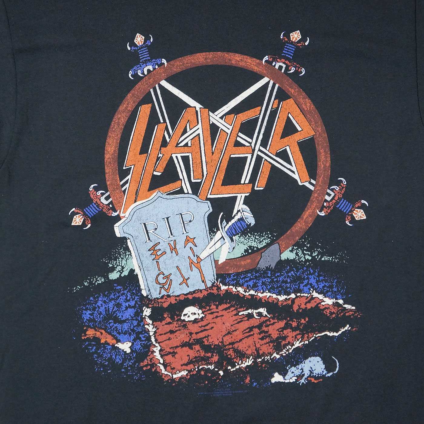 SLAYER Tシャツ Open Grave Tour-Black | OSOMALO バンドTシャツの通販