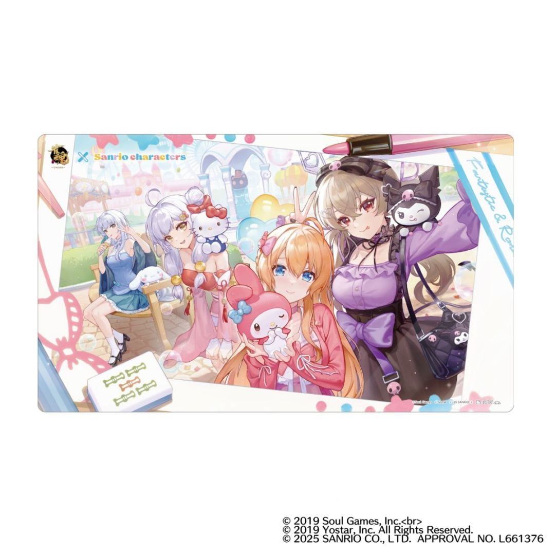 雀魂-じゃんたま-×サンリオキャラクターズ デスクマット ｜OSHI BASE