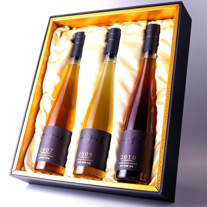 お取り寄せ-古昔の美酒 『GOLD』375ml×3本セット ｜逸品おとりよせ