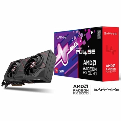 Sapphire PURE Radeon RX 9070 XT GAMING OC 16GB GDDR6 グラフィック