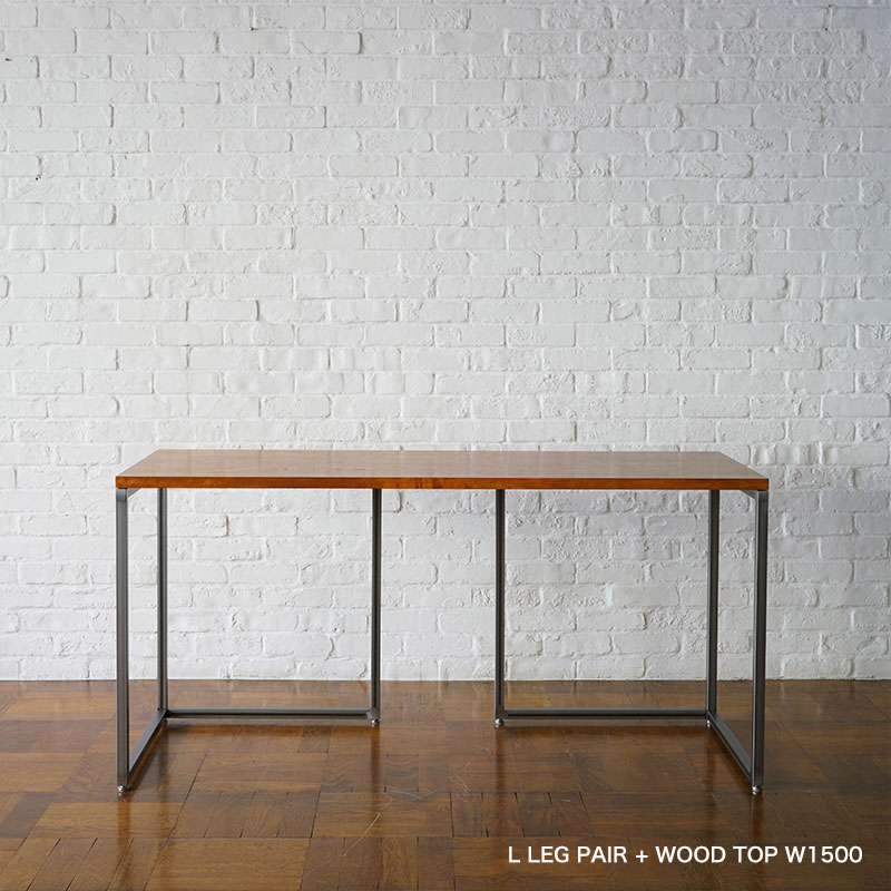 L LEG + 天板セット(WOOD) | Original Furniture,Table, Desk