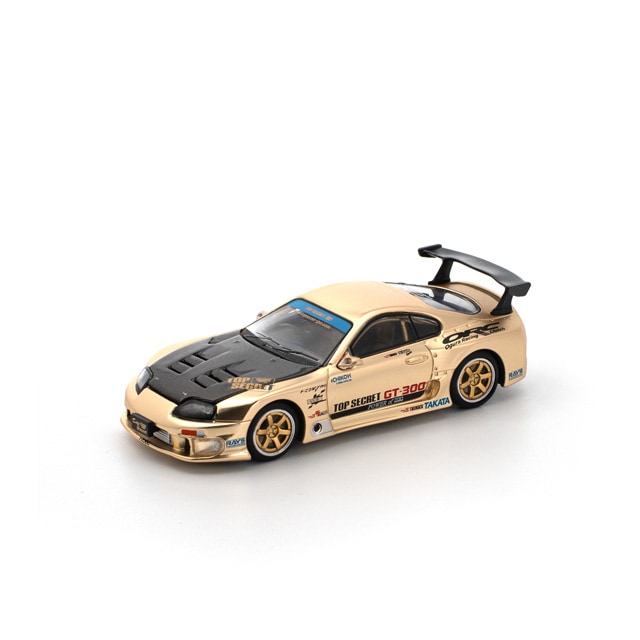 1/64 TOP SECRET GT300 SUPRA - CHROME GOLD 1/64 トップシークレット