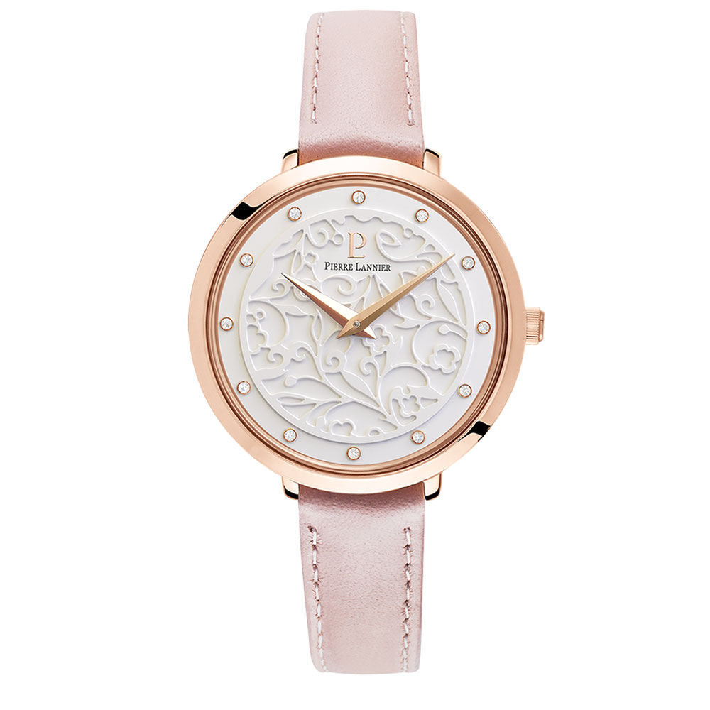 Eolia エオリア レディース 腕時計 クオーツ 金属ベルト ピンク