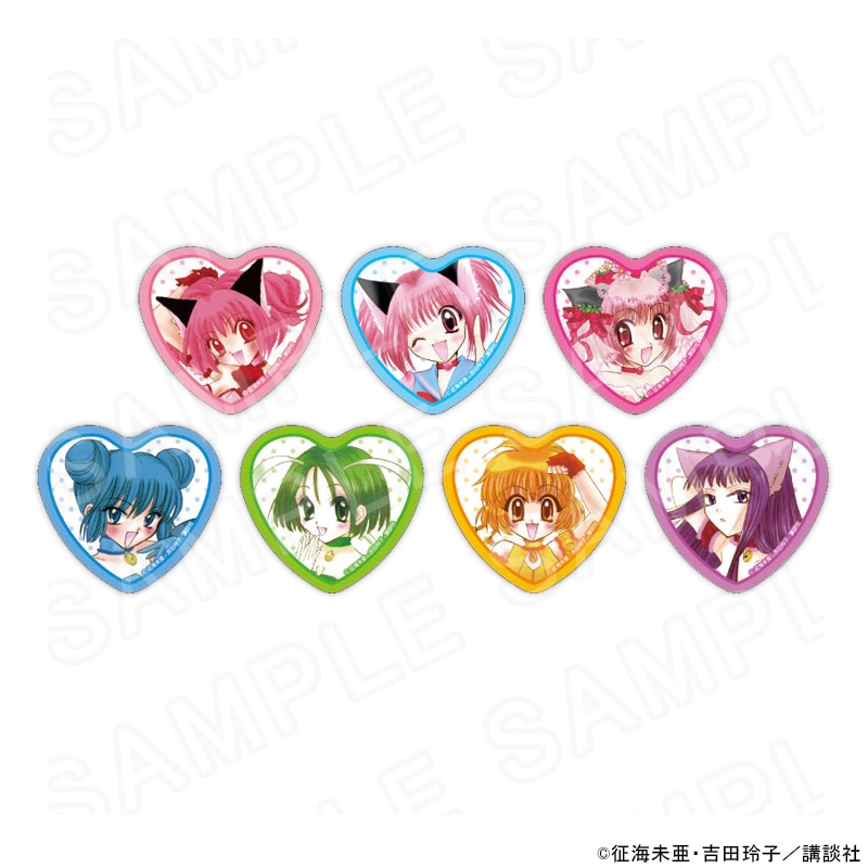 東京ミュウミュウ」 ハート型缶バッジコンプリートセット