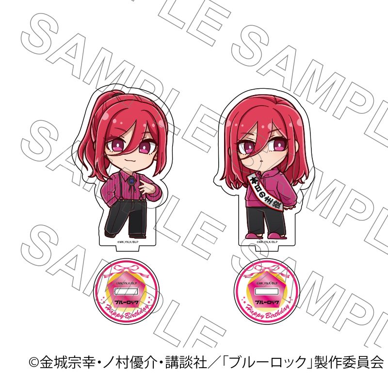 ブルーロック 千切 缶バッジ アクスタ ブルーロック 千切豹馬 アクリル