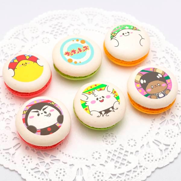 プリマカロン6個セット【特典缶バッジ付き】[サンサンキッズTV