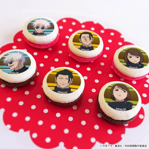 バレンタインプリマカロン6個セット2024（五条 悟・夏油 傑・家入硝子