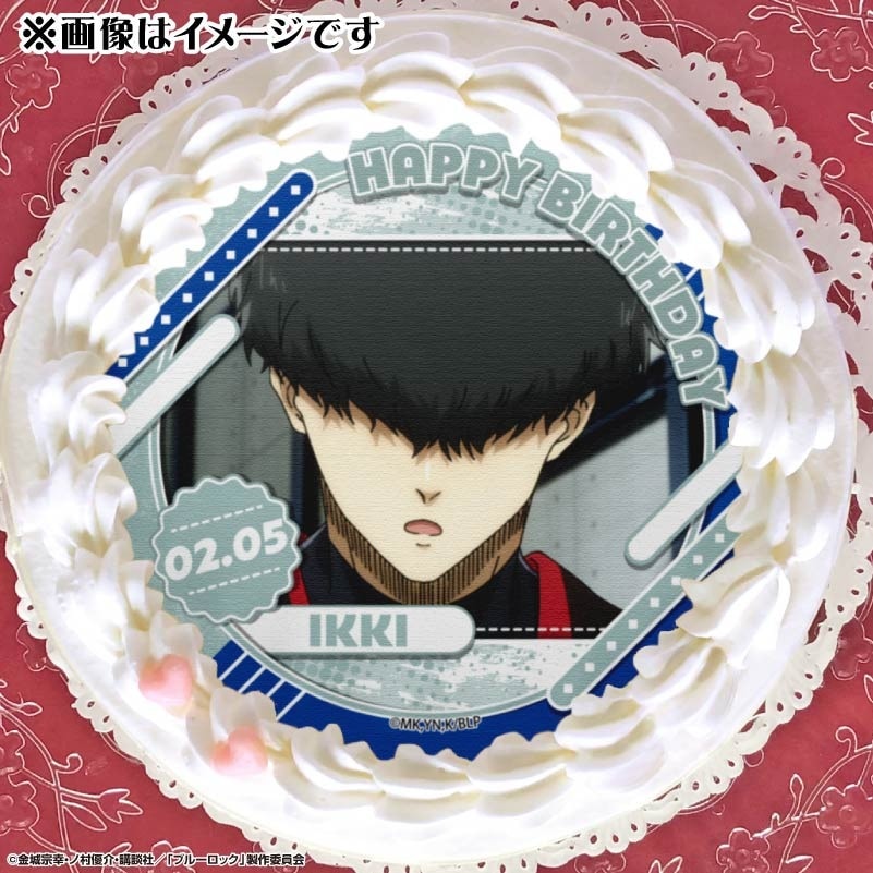 二子 ニ子一揮 缶バッジ スクエア プリンセスカフェ ブルーロック