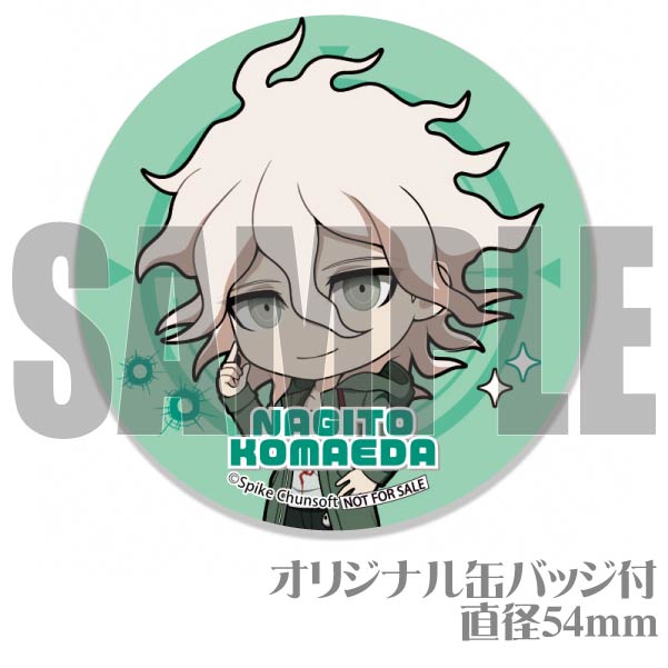 狛枝凪斗 レインコード ダンガンロンパ カフェ 缶バ ダンガンロンパ