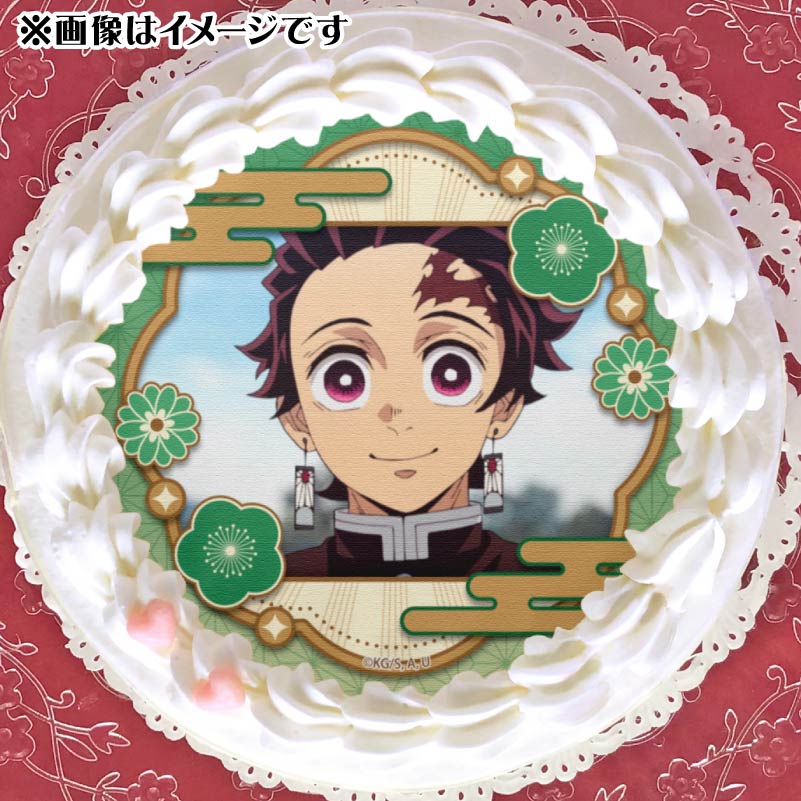 鬼滅の刃 プリロール プリマカロン ハート型缶バッジ 竈門禰豆子 鬼滅