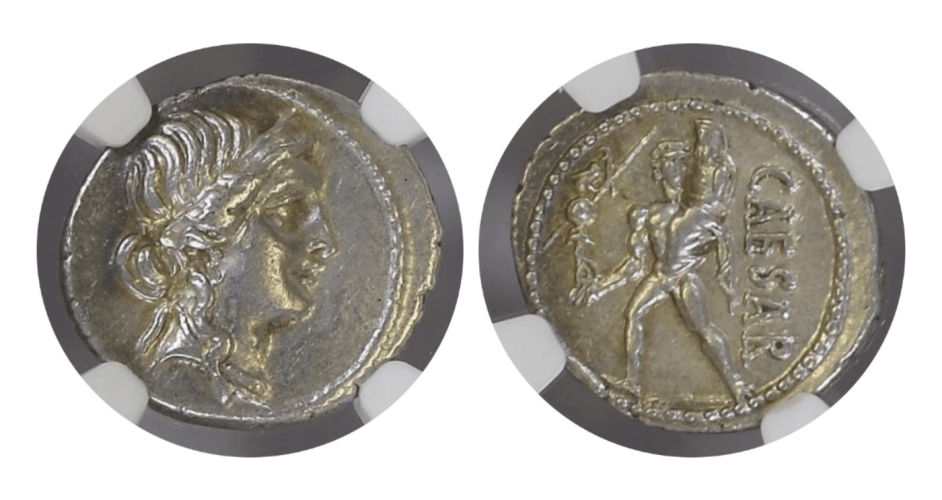 古代ローマ デナリウス銀貨 132 BC 古代ローマ デナリウス銀貨 19BC