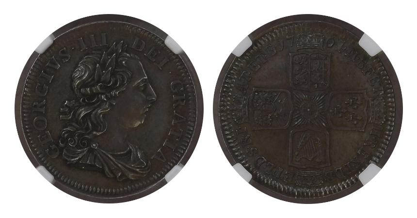 1787 イギリス シリング銀貨 ジョージ3世 PCGS アンティーク コイン