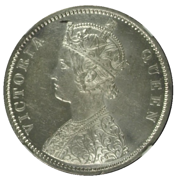 イギリス領インド1ルピー銀貨 India Rupee 1840 PCGS 【公式通販】