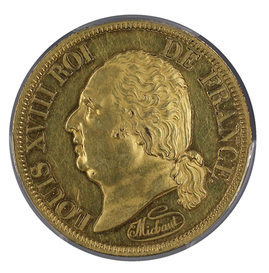 超希少 美トーン NGC-MS64 ルイ・フィリップ 1836 レア！ ルイ