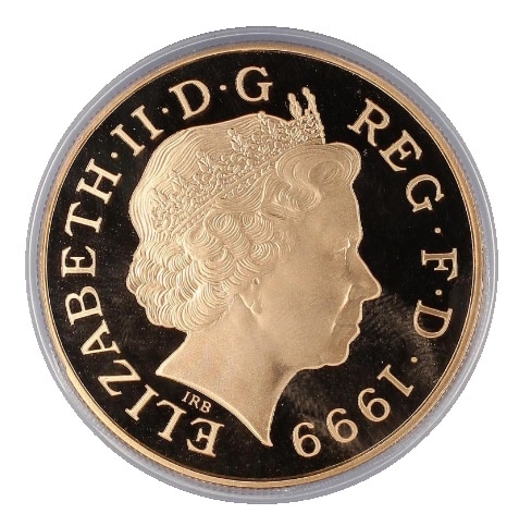 PR69 DEEP CAMEO】1999年 イギリス ダイアナ追悼 5ポンド金貨 | すべて