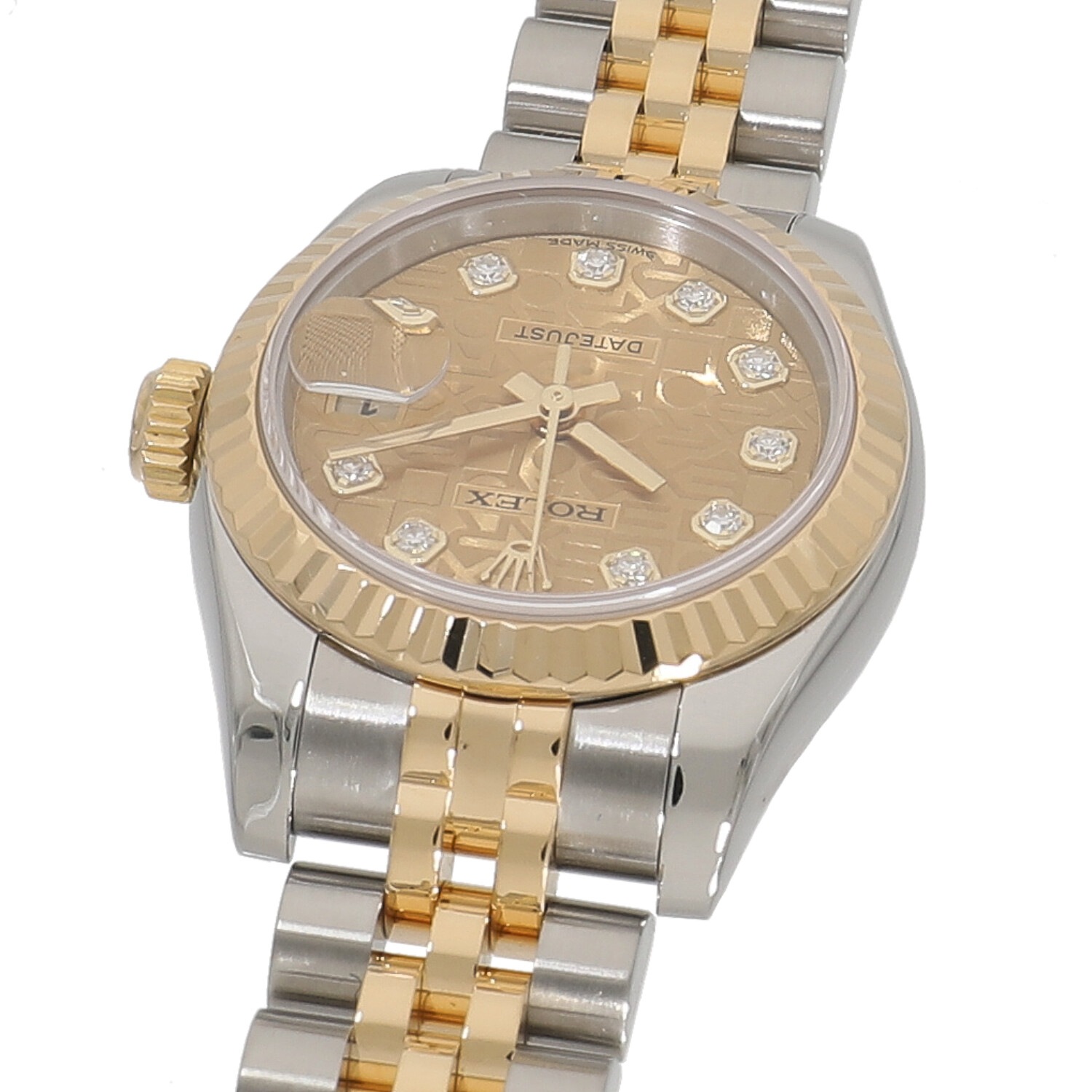 た*ん様 ロレックス レディース 179173 ベルト 1コマ 750 た*ん様