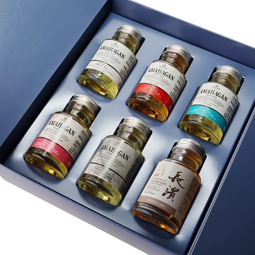 長濱蒸溜所 ウイスキーギフトセット 50ml×6本（MA） 姫S | ギフト