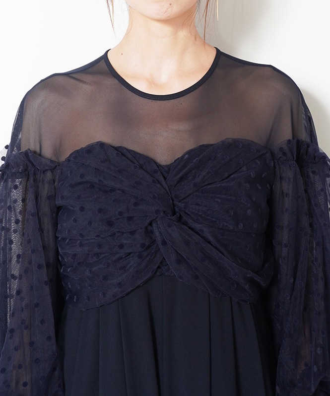 flocky dot dress | DRESS,DRESS | ROOM903 online