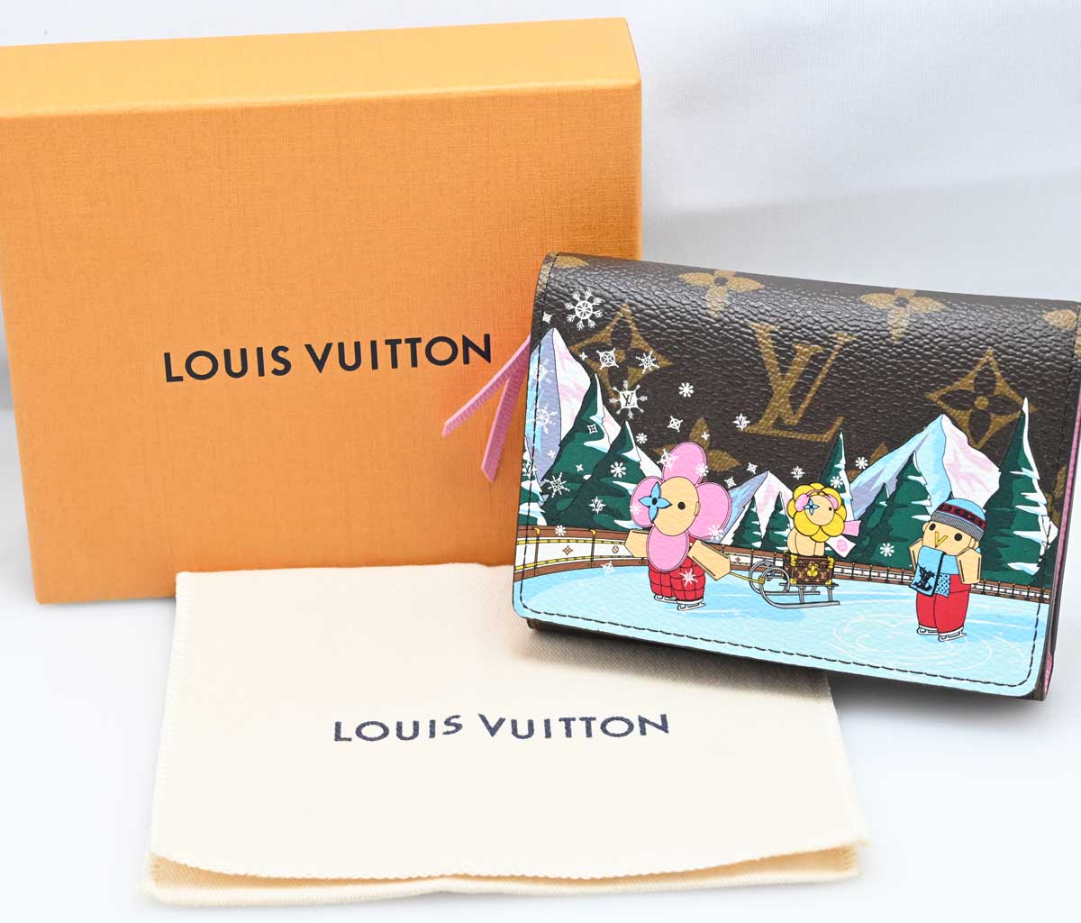 ルイヴィトン LOUIS VUITTON モノグラム ポルトフォイユヴィクトリーヌ