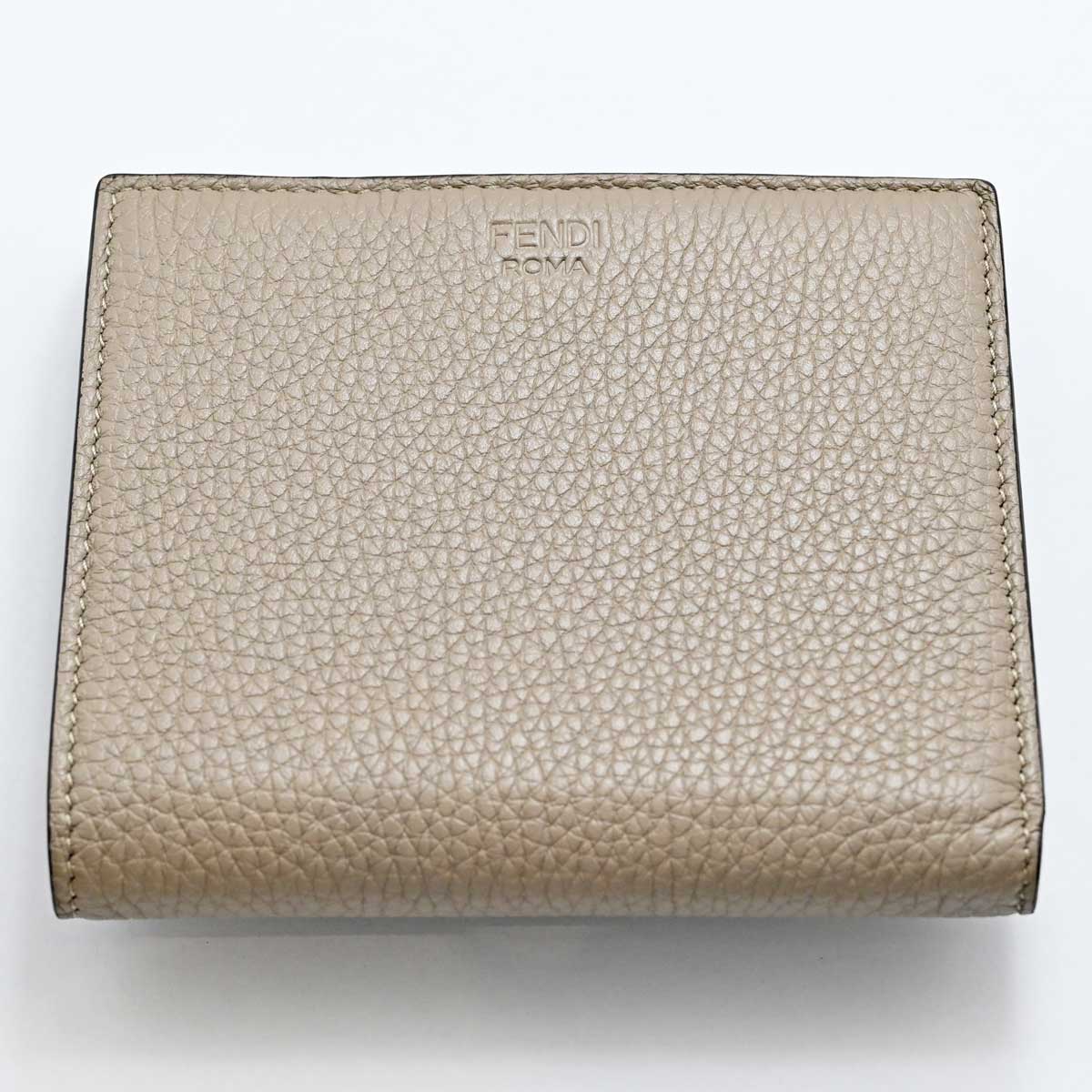 フェンディ FENDI セレリア ピーカブー 二つ折り財布 レザー 8M0438