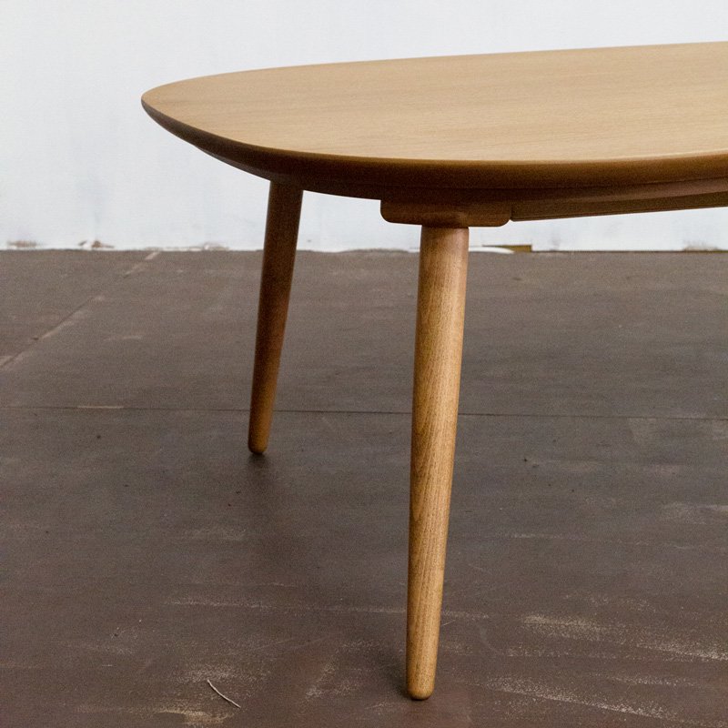 日本製 ラモスこたつ テーブル 日美 クルミ 天然木 ローテーブル 座卓