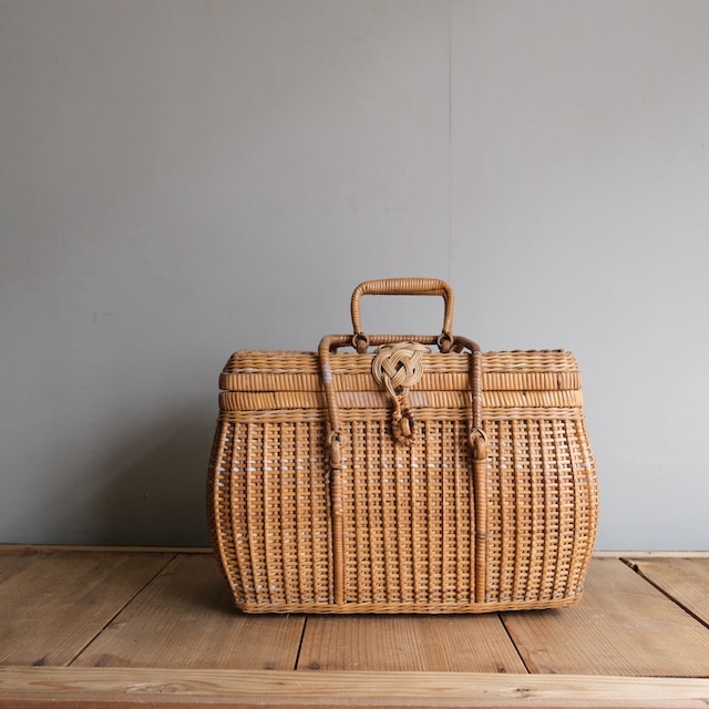 籐の大正バスケット 煎茶籠 | 古雑貨,籠 バスケット | R-select
