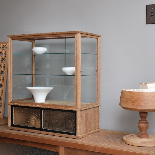 ガラスケース アクセサリーケース ショーケース アンティーク 昭和