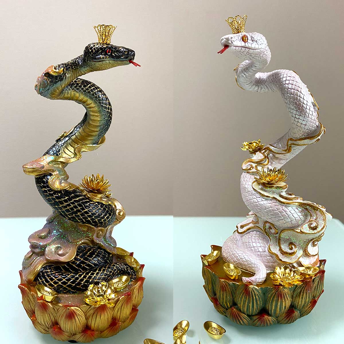 白蛇・黒蛇 大蛇｜金運上昇・商売繁盛・家内安全を願う開運インテリア